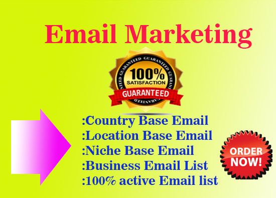 I will collect 500 to 10,000+ email ID's for all your types of work.