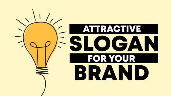 Create an amazing slogan for your Brand+free Qr code for your site 