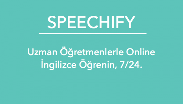 Speechify - 1 month Program- 109 TRY