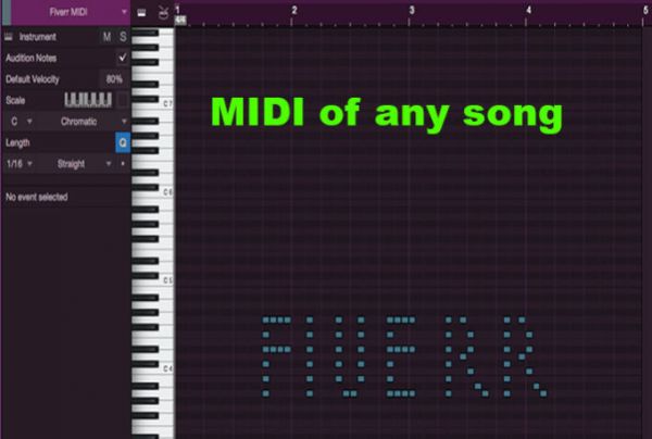 MIDI of any song