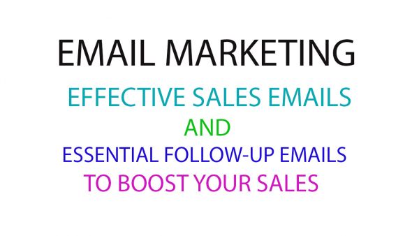 I can write SALES EMAIL for Your Email Marketing Campaign to Boost Your SALES