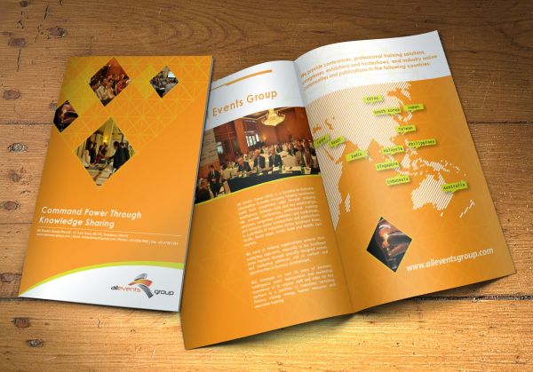 design flyer, leaflet and brochure 