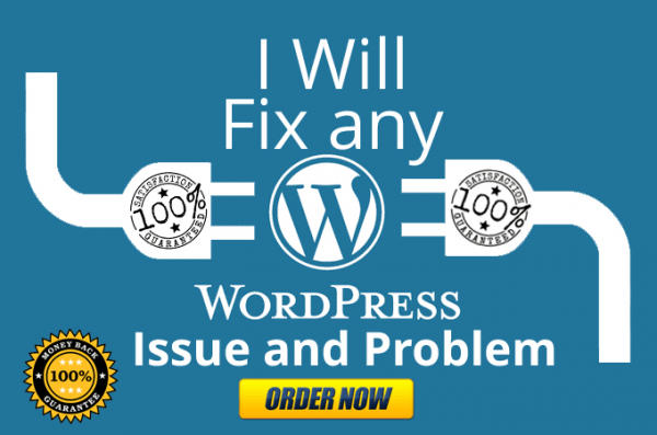  I will fix wordpress bug and issues