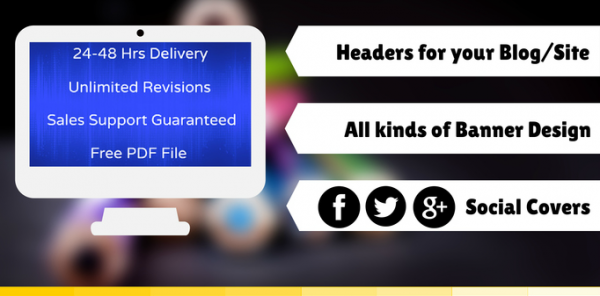 I will design any Headers,Banners or Social Covers