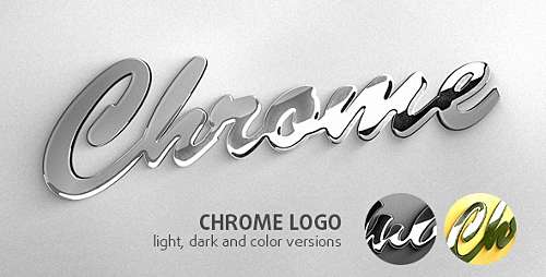 create this stunning GOLDEN chrome Logo intro