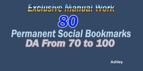I Will Create 70+ high DA PR Authority Social Bookmarks Backlinks to your site 