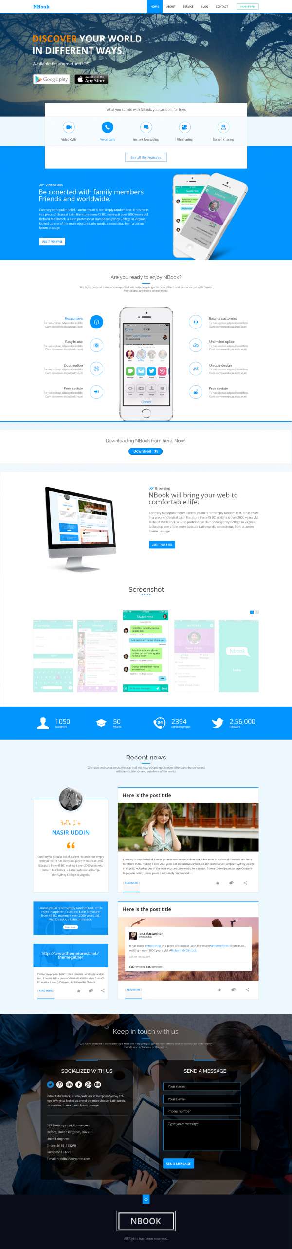 I can Create proessional web templete and landing page