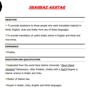 Shahbaz Akhtar-Freelancer in Siwan,India