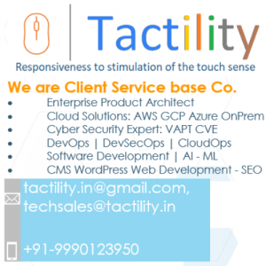 Tactility Cloud-Freelancer in Gurgaon,India