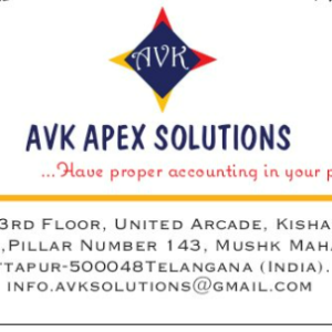 AVK APEX SOLUTIONS-Freelancer in Hyderabad,India