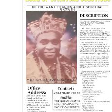 The Best Powerful Spiritual Herbalist-Freelancer in Lagos,Nigeria
