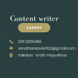 Jonathan Xavier-Freelancer in Karachi,Pakistan