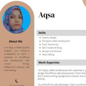 Aqsa Aqsa-Freelancer in Karachi,Pakistan