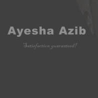 Ayesha Azib-Freelancer in Karachi,Pakistan