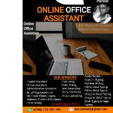 Online Office Assistant-Freelancer in Kampala,Uganda
