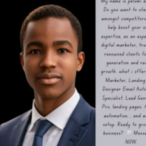 Agbelusi pelumi-Freelancer in Lagos,Nigeria