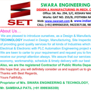 Swara E&t-Freelancer in Pune,India