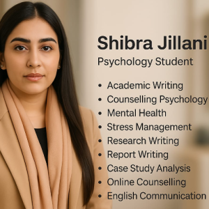 Shibra Fatima Jillani-Freelancer in Gujranwala,Pakistan