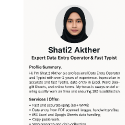 Shati Akther-Freelancer in Sylhet Bangladesh,Bangladesh