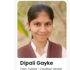 Dipali Gayke-Freelancer in Ambajogai,India