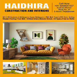 Haidhira Construction Interiors-Freelancer in Lucknow,India