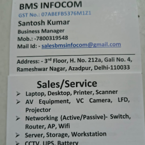 BMS Infocom-Freelancer in New Delhi,India