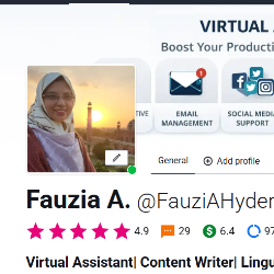 Fauzia Arsalan Hyder-Freelancer in Lahore,Pakistan